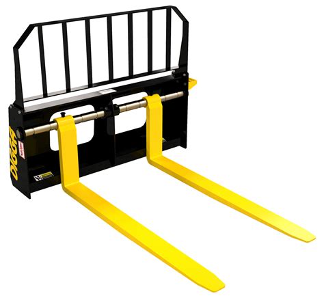 mini skid pallet forks|aftermarket pallet forks.